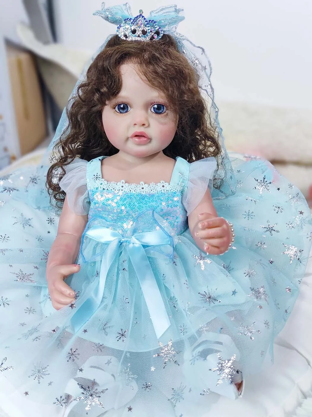 Vinyl Simulation Doll Set Mini Dolls Bebe Realistic Full Body Baby Soft Silicon Reborn Real Boneca Reborn