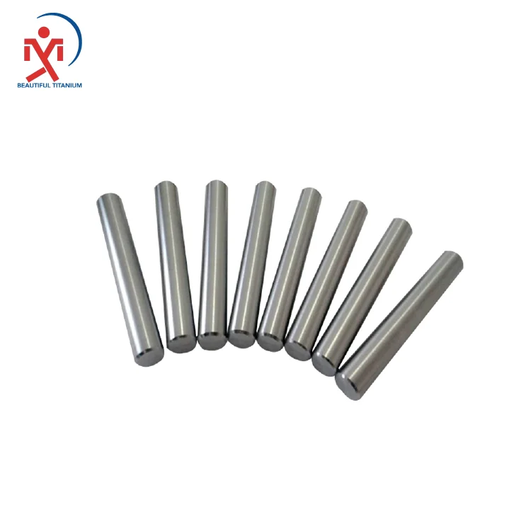 Baoji  pure tungsten rods bar for industry Tungsten bar price for pinewood derby weight per kg