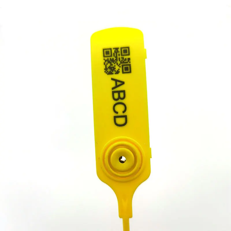 PS-019  disposable plastic seal barcoded straps plastic seals of bag