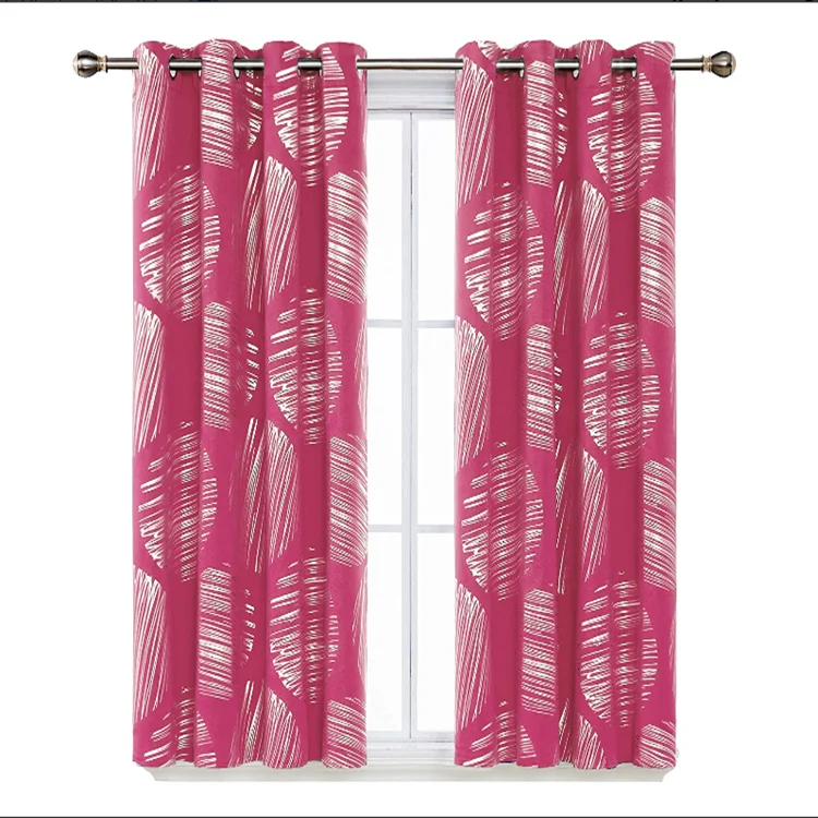 Теплоизолированное шумоподавляющее средство для окон для девочек, спальни, розового цвета