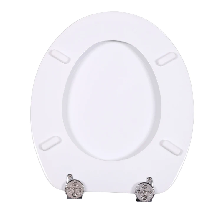 Bofan 18inch Molded bargains round wood Customized grey green black silver color fashion PU elegant toilet seat