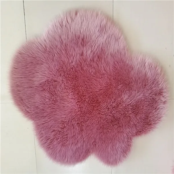 decoration bedroom faux fur