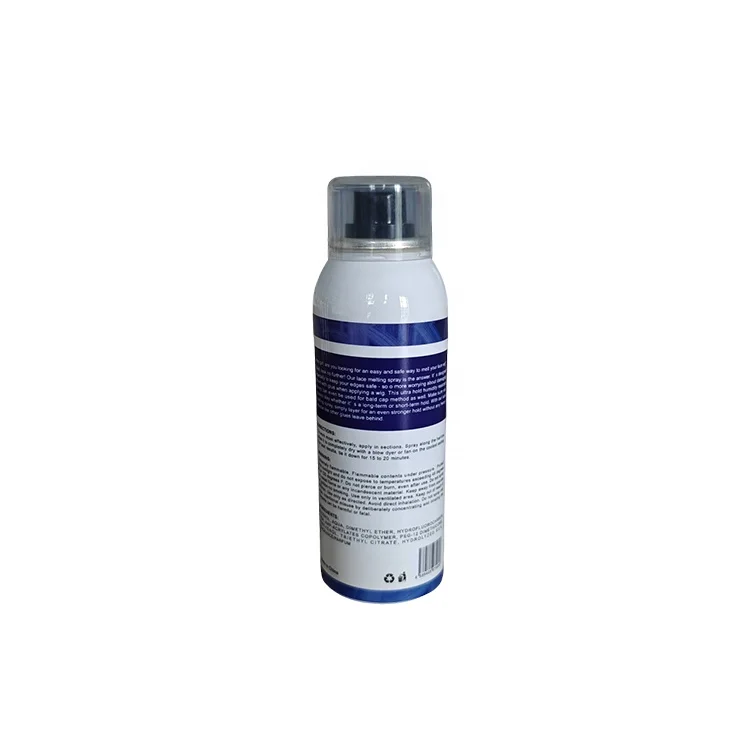 Private Label Lace Melting Spray For Lace Front Wigs Adhesive Wig Glue