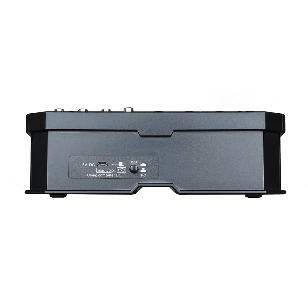 Professional 6 channels pc audio interface mixer with wireless connection recording