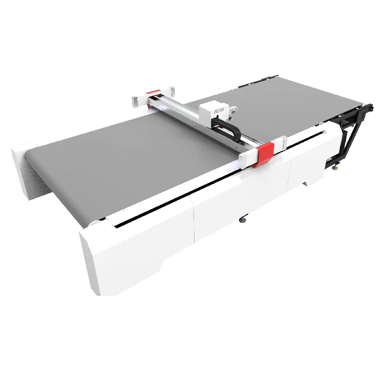 AMOR NEW digital cutter oscillating knife cutting machine for double wall fabric  textile