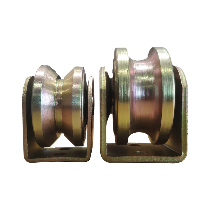 V type U type H type thickening PULLEY BEARING heavy duty grooved wheel sliding door large iron sliding door GUIDE WHEEL