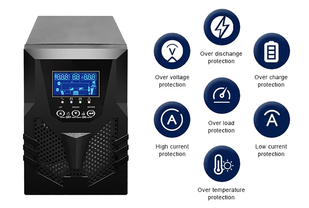 Factory price Manufacturer Supplier single phase online ups backup power
