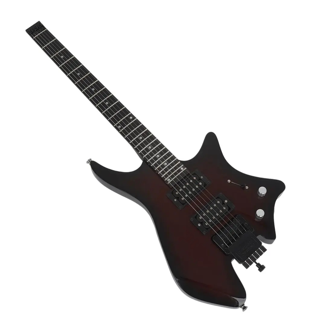 Hot Selling 38 Inch Headless Electric Guitar Hh Pickup Metal Rock Electric Guitar Wholesale