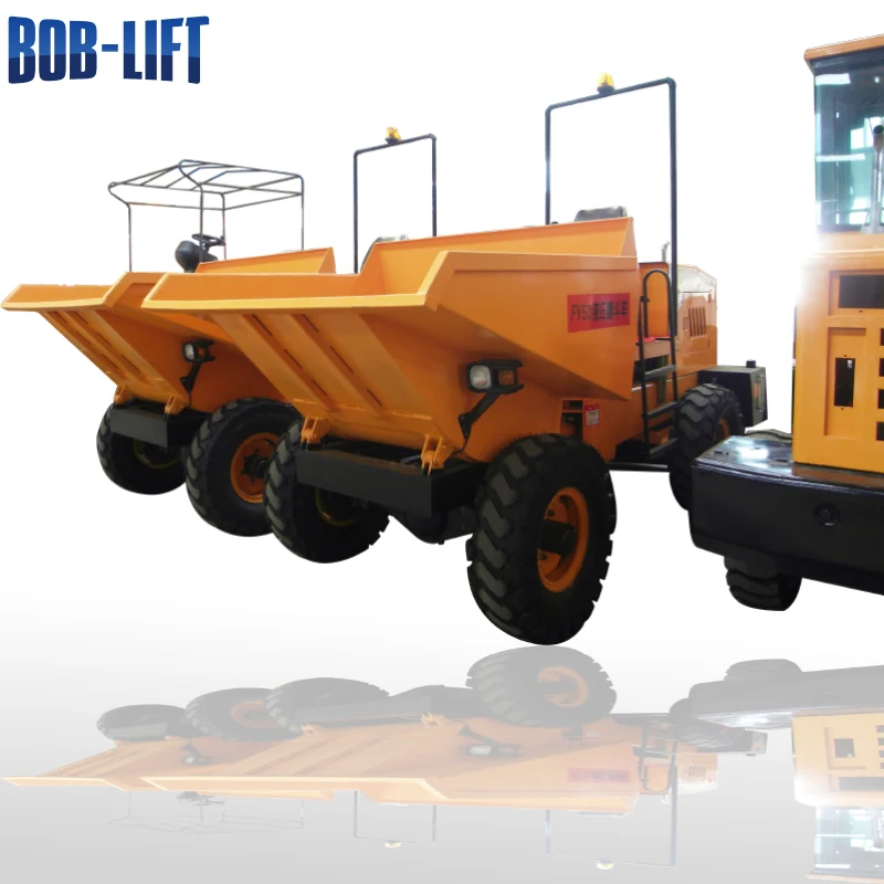 Popular Electric Diesel Mini Dumper 4x4 Front Loading 5 Ton Hydraulic Truck Dumper Loader For Sale