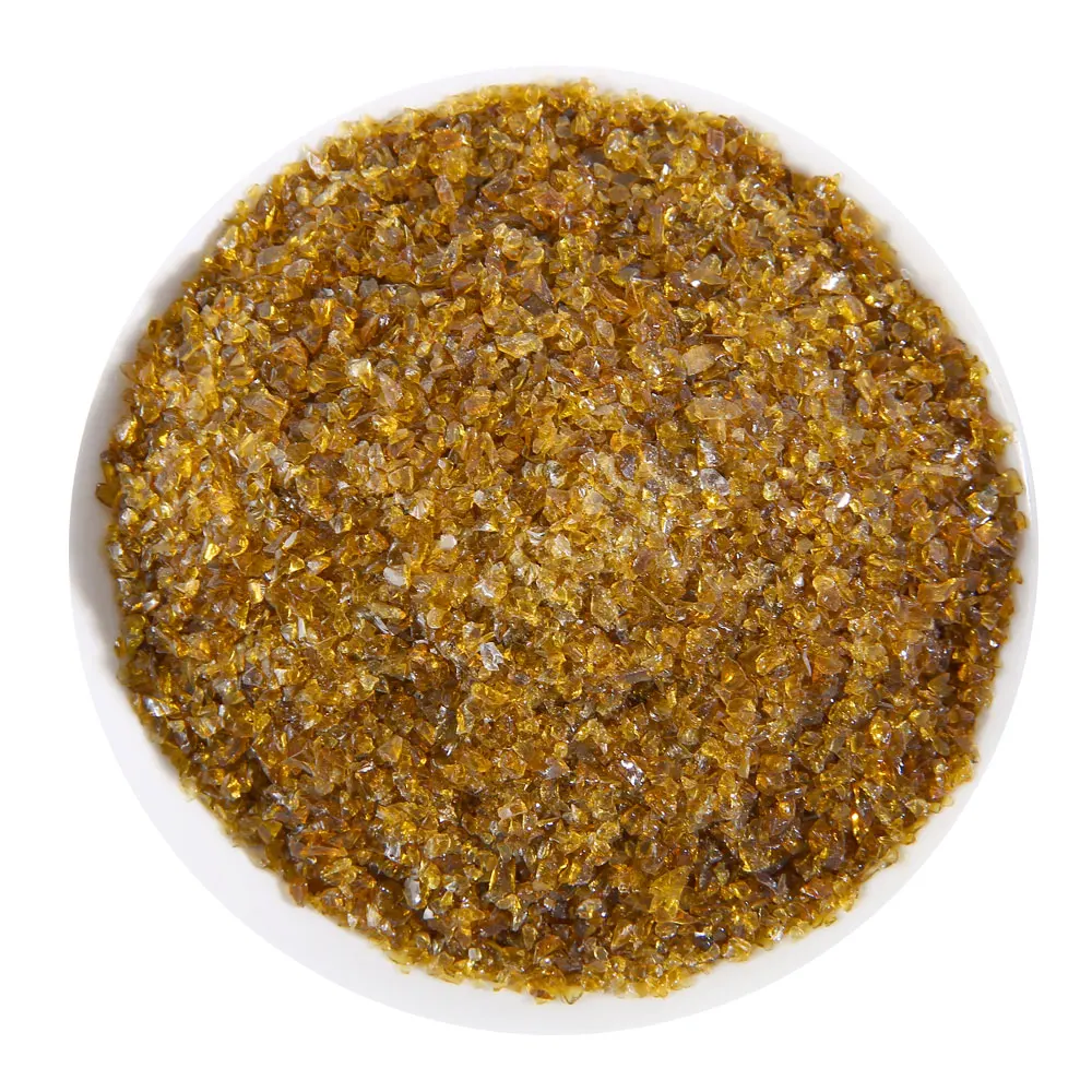 Стеклянный дробленый бисер, дробленый стеклолом для терраццо