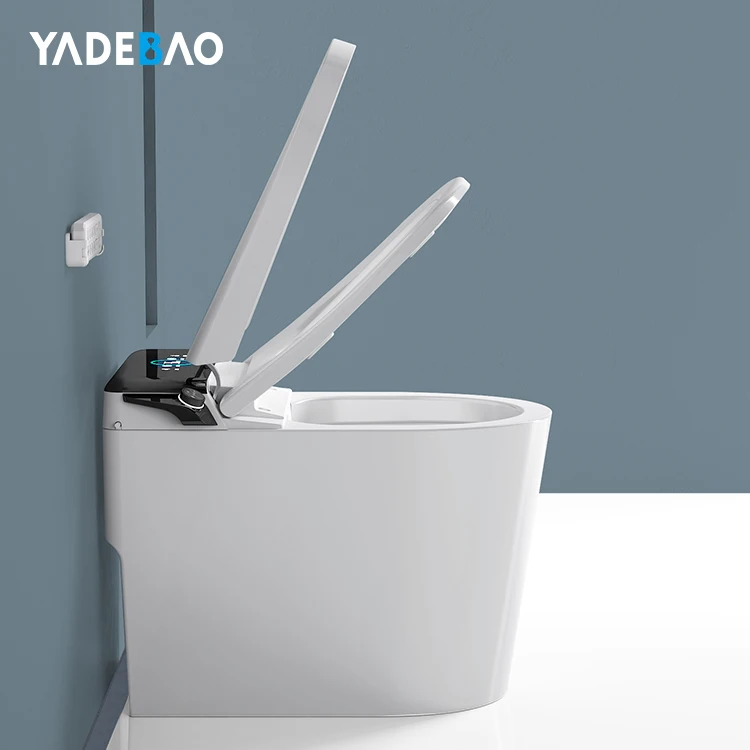 New Design bathroom smart electronic automatic flush sensor water closet toilet smart toilet