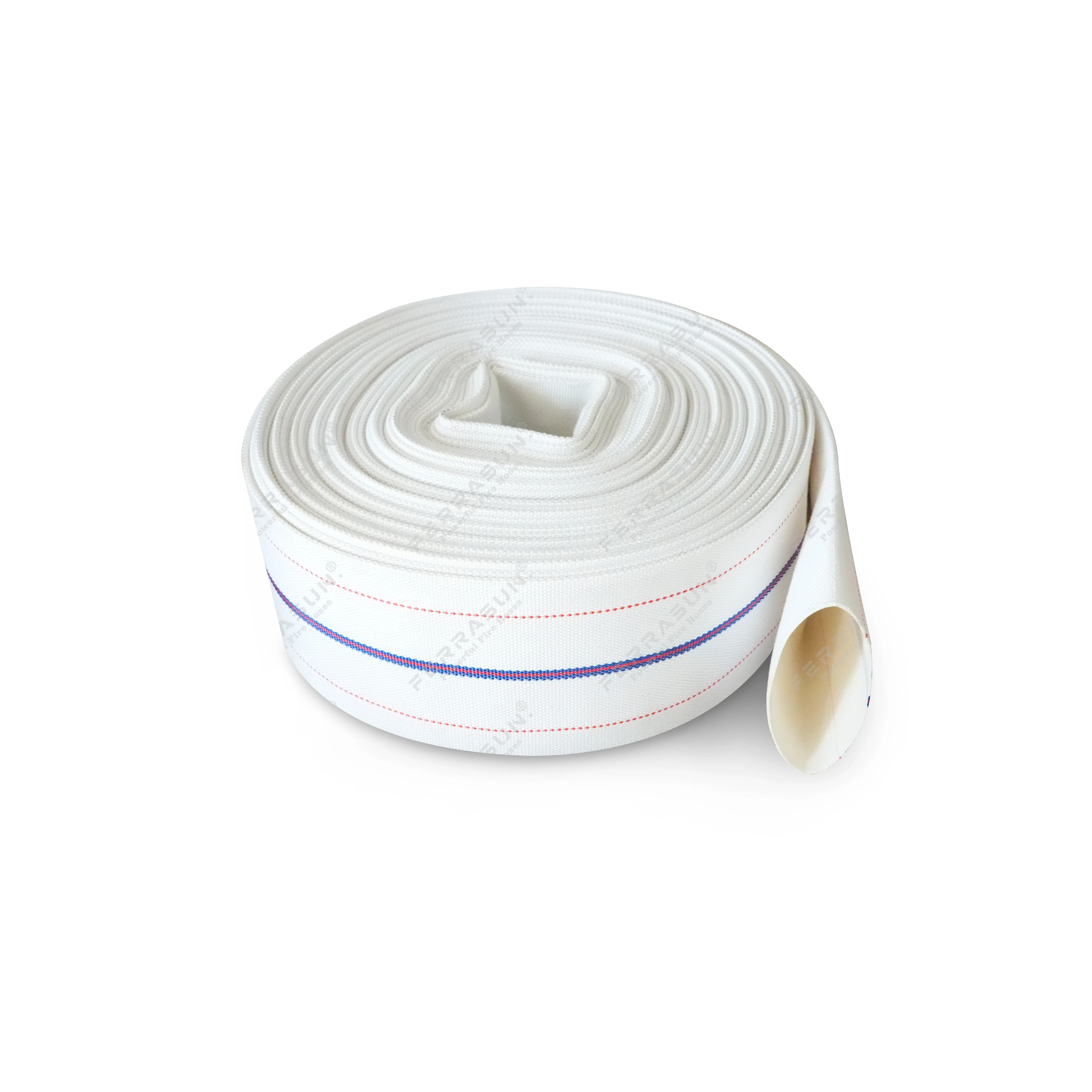 2 inch canvas white  jacket fire hose for agricultural irrigation