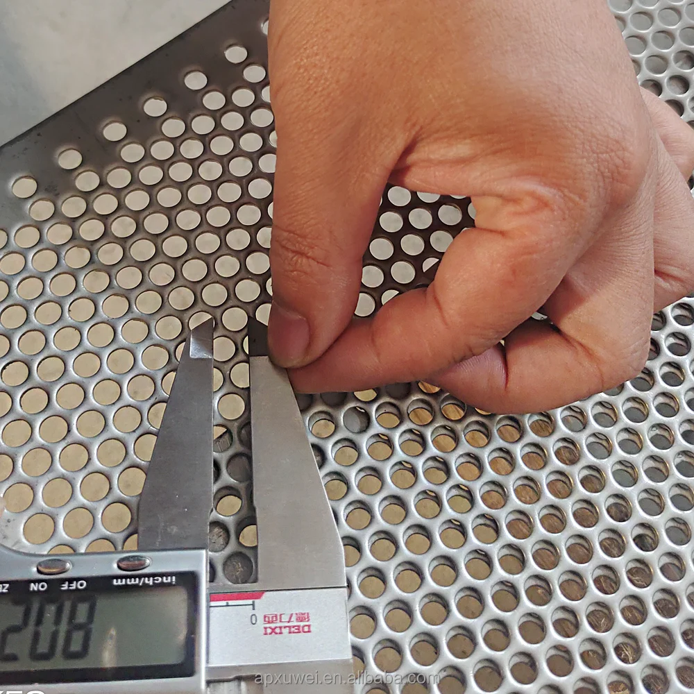 High quality Filter Mesh Perforated Metal / Punched Hole Metal Sheet / iron plate punched metal mesh