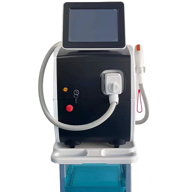Multi wavelength for beauty clinics sapphire ipl epilator ice electrolysis hair removal shr filter best beauty machine