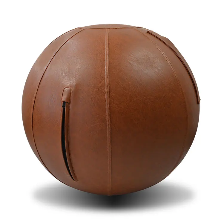 2022 Custom Make Yoga Massage Ball Exercise Fitness Yoga Ball Chair With Rope Cushion Exercise Yoga Balance Ball Chair Covers