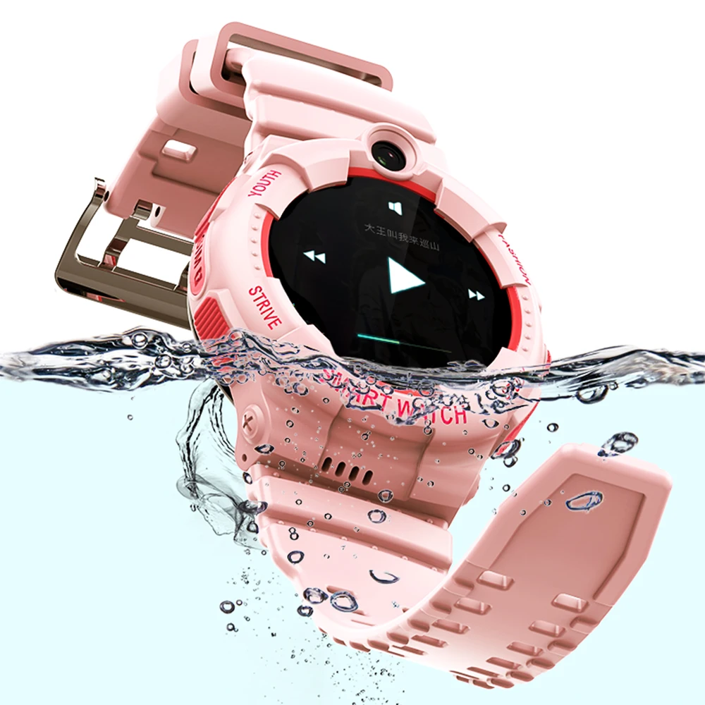  Hot Sale Video calling SOS GPS Smart Watch for Kids Phone wristwatches 4G waterproof IP67 y01
