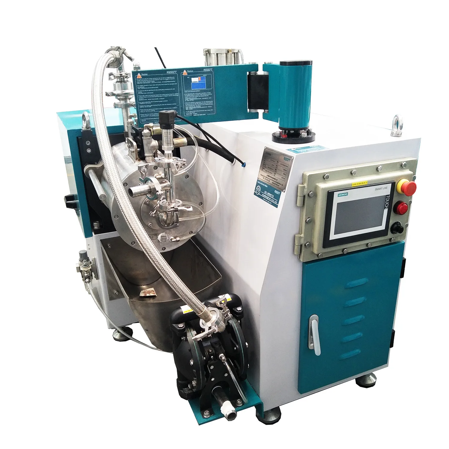 Inkjet/pigment/dispersion dye ceramic bead grinding mill