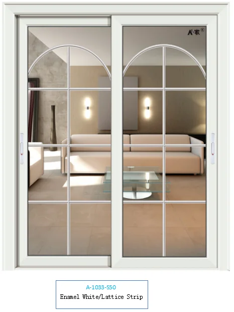 Beautiful Heat-Insulating And Sound-Proof Sliding Doors For Study, Restaurant And Balcony