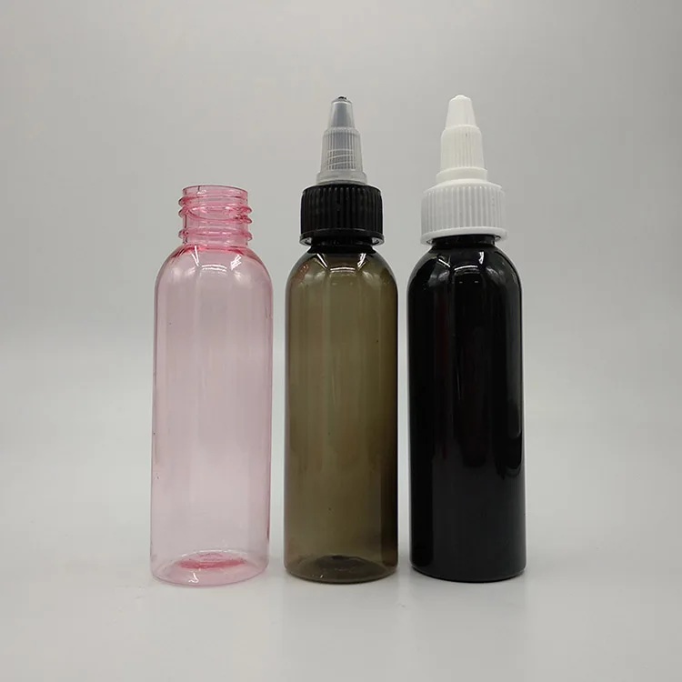 Glue Plastic Bottle With Yorker Dispensing Dropper Cap Pet Transparent Plastic Bottle