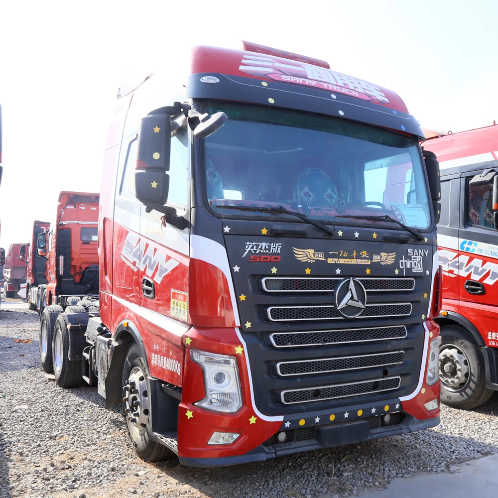 Used 371HP 420HP HW76 cab Truck Tractor For Sale