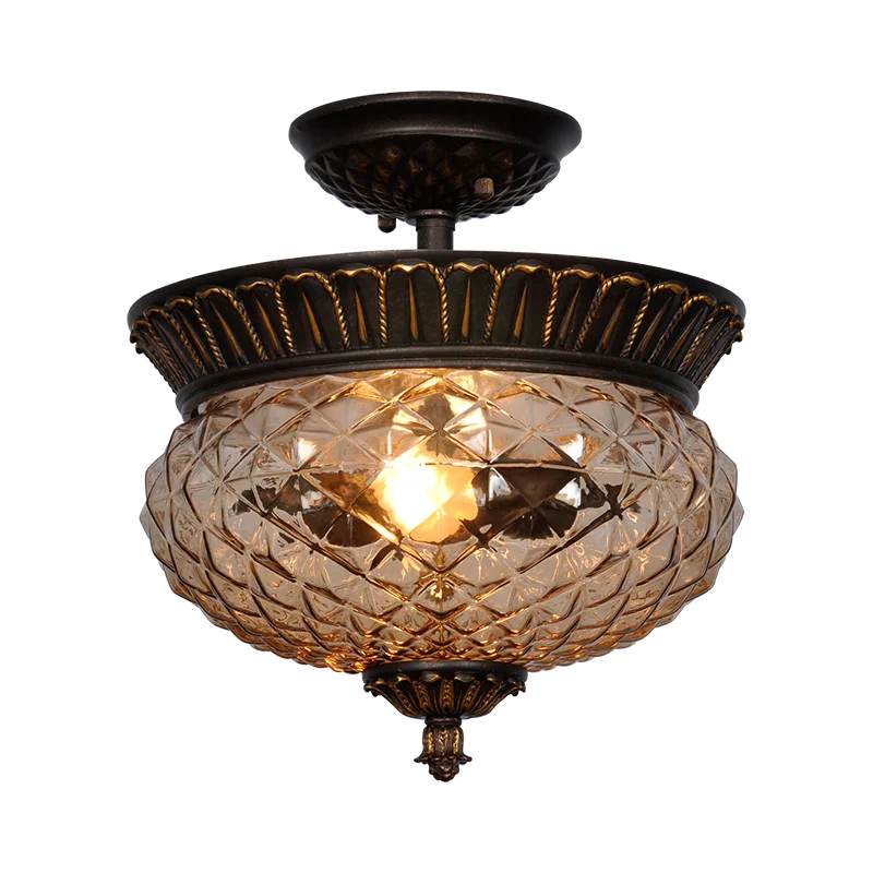 
American light luxury household decorate gold ceiling light LED lighting 