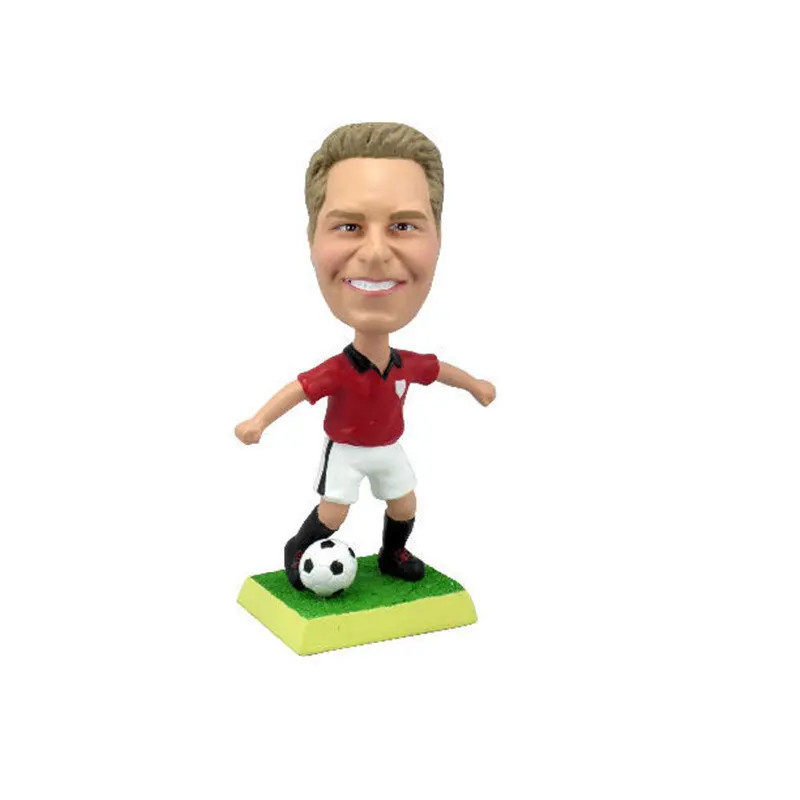 Customized 3D Polyresin Bobblehead Creative Art Model Sculpture for Home Decor for Sports Character Building as Gifts/Souvenirs