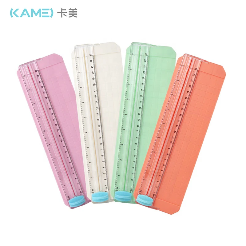 Hot sale paper cutter A4 plastic label manual paper trimmer for office and school