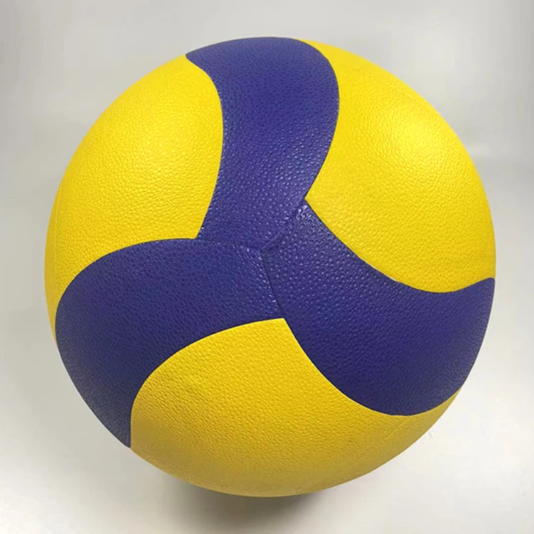 High Quality Soft Touch Rubber Beach Volleyball Official Standard Size 5 Machine Stitched Volleyball Ball For Play