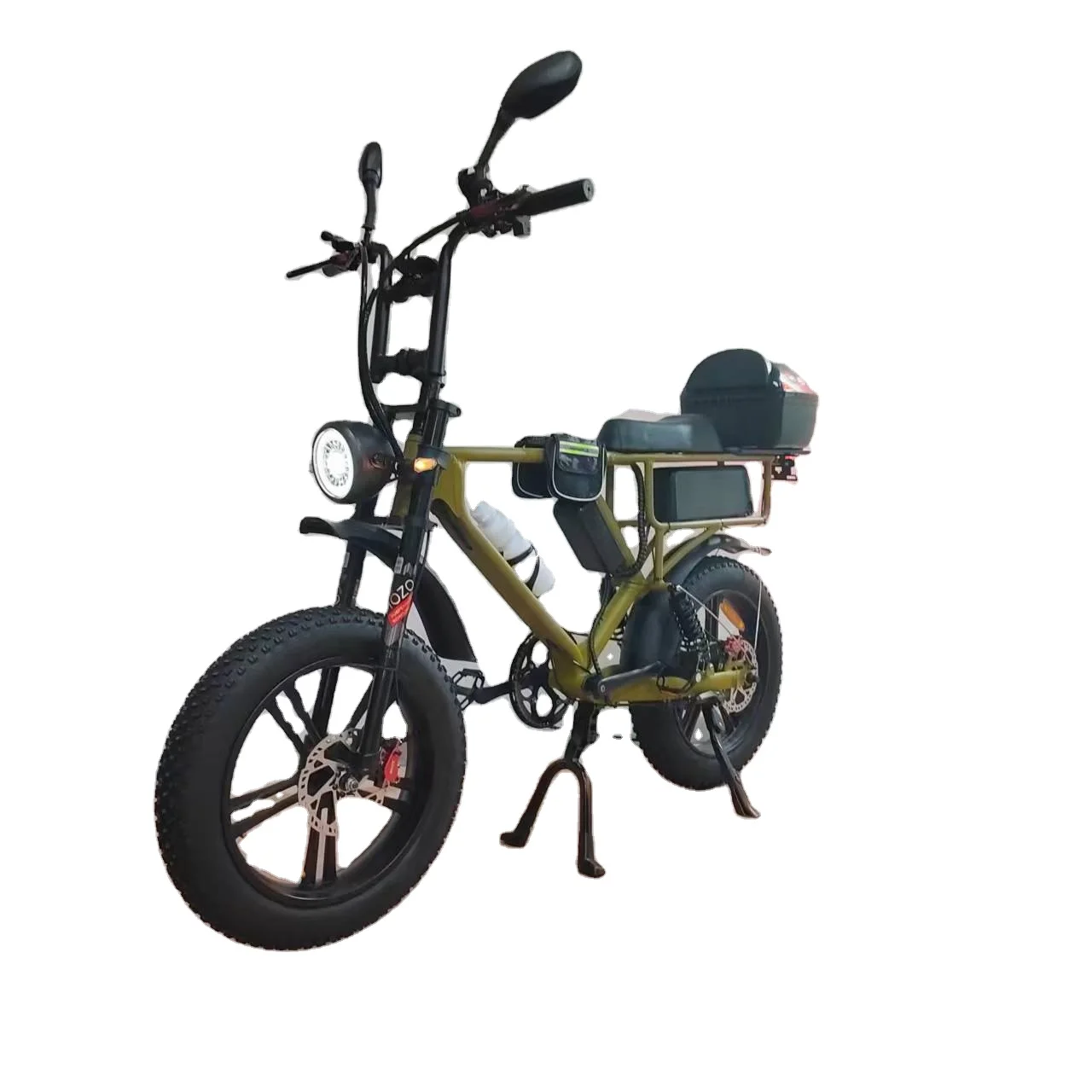 Electric Bike 52V 65kmh 1000W 22Ah Korea Battery Full Suspension Hydraulic Brake Fat Tire Stab Proofed Sport Fast Speed City
