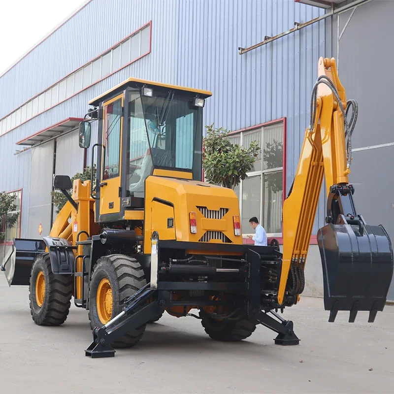 Hebei Custom Factory оптом погрузчик 4.8Ton мини фронтальный экскаватор для продажи