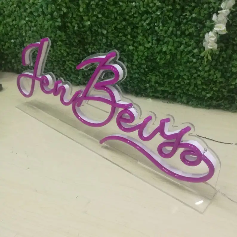 Happy Birthday Led neon signs Flex Led Strip for birthday party decorations