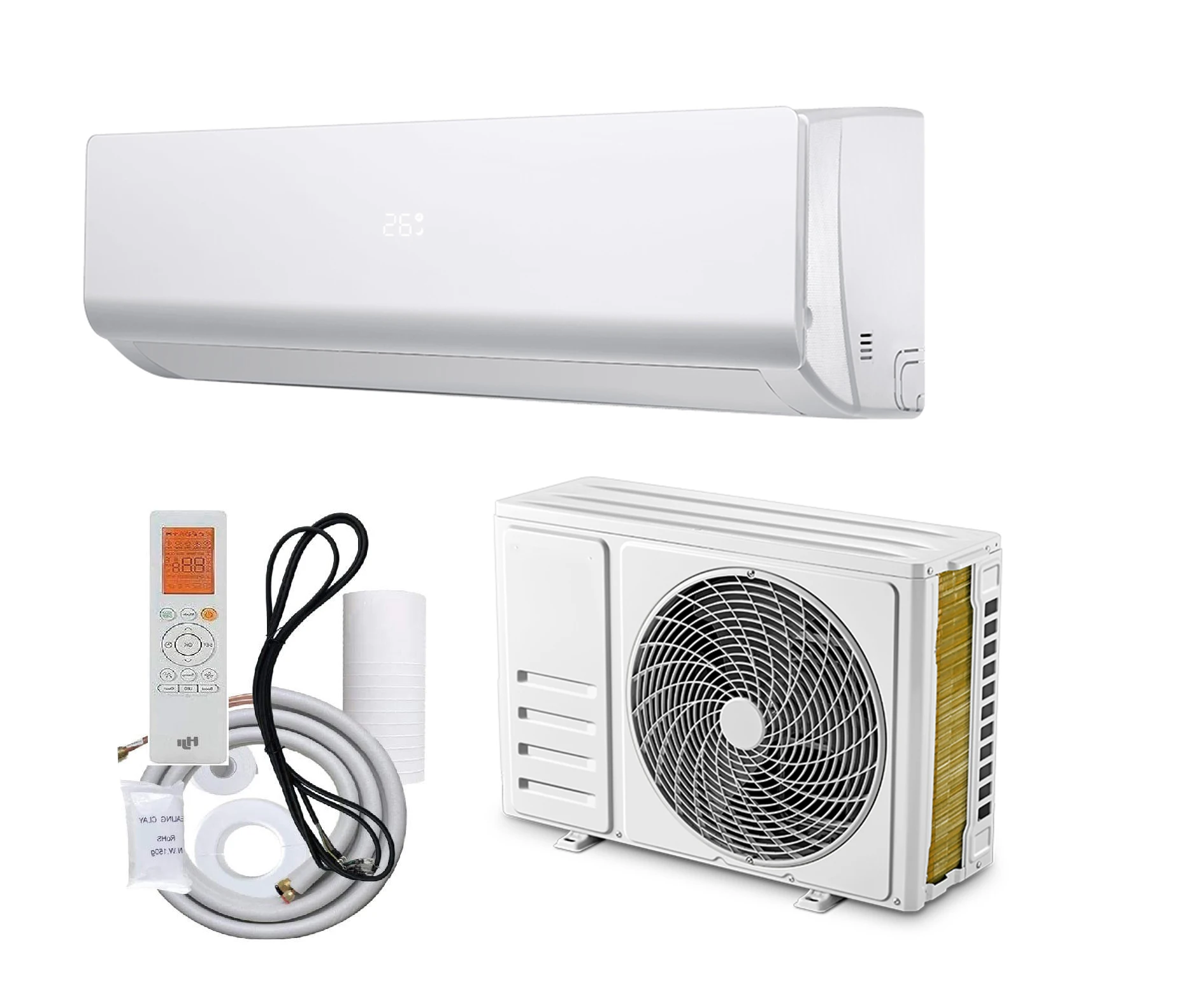 18000BTU Inverter Cooling&Heating Humidifier Single Room Airconditioner Wall Split Floor Standing Type Air Conditioner