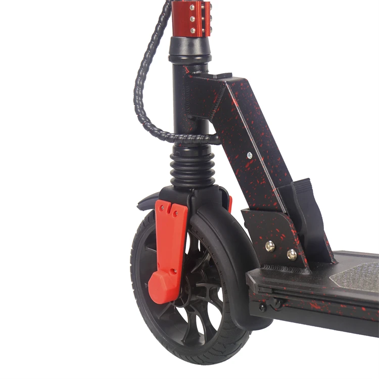 Wholesale 2-Wheel Kick Scooter Kids 130W 24V Electronic Brake New Design Portable Mini Electric Scooter with Lights