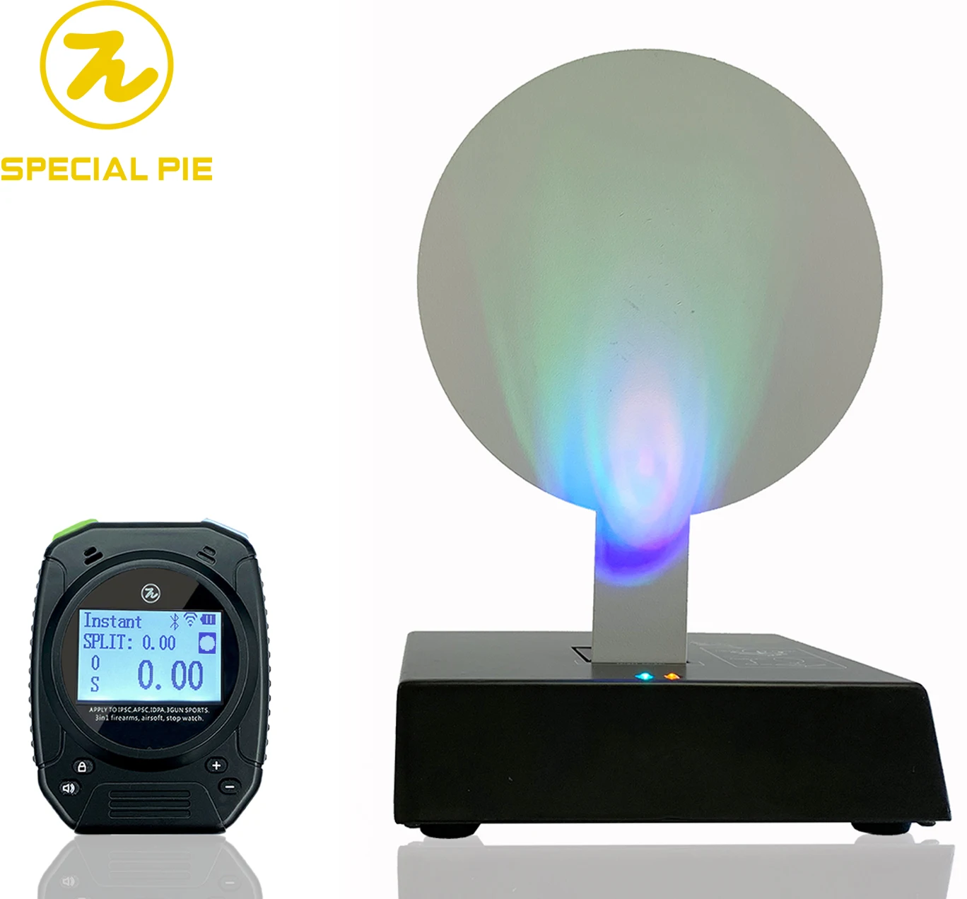 Temporizador de disparo para la competencia de tiro aereo de accion IPSC