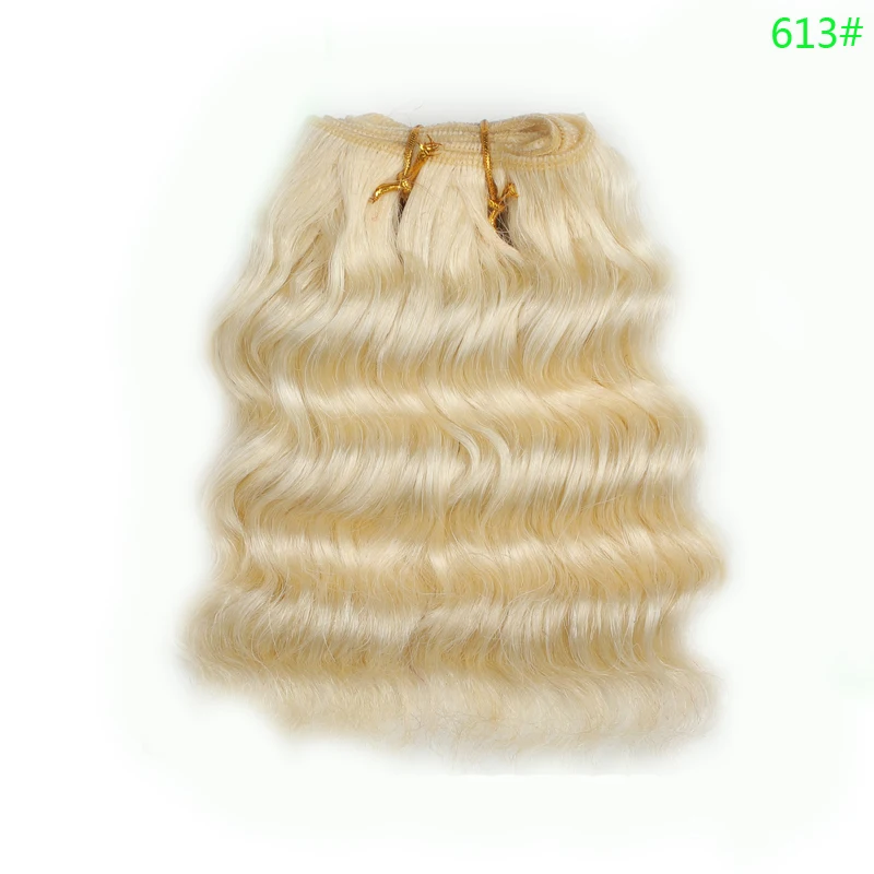  China Manufacture Doll Tress Hair Angora Goat Mohair for Blythe Dolls Wool New Wefted