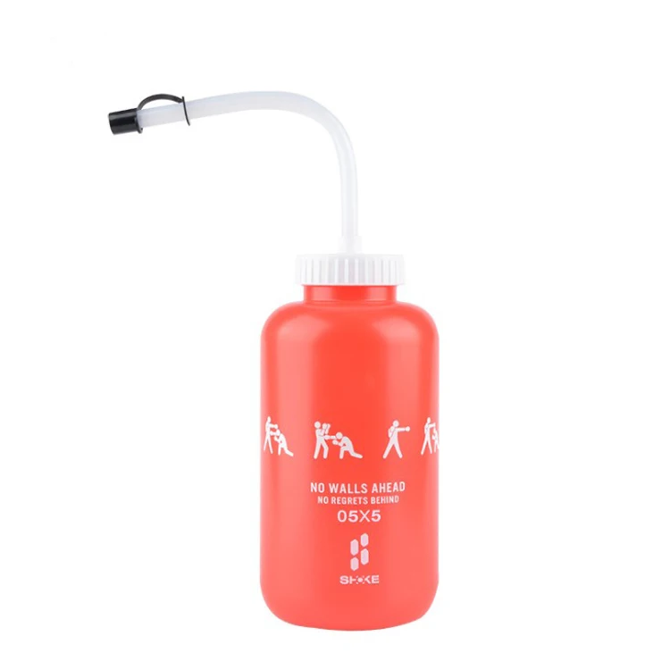Wholesale 1L Boxing Ice Hockey Fencingn Running Sport Large Capacity Portable Leakproof Nonslip BPA Free Straw Water Bottle