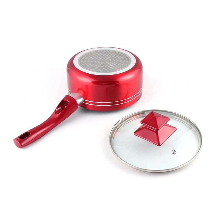 Amazon Sales Pressed Aluminum Milk Boiler Soup Pot