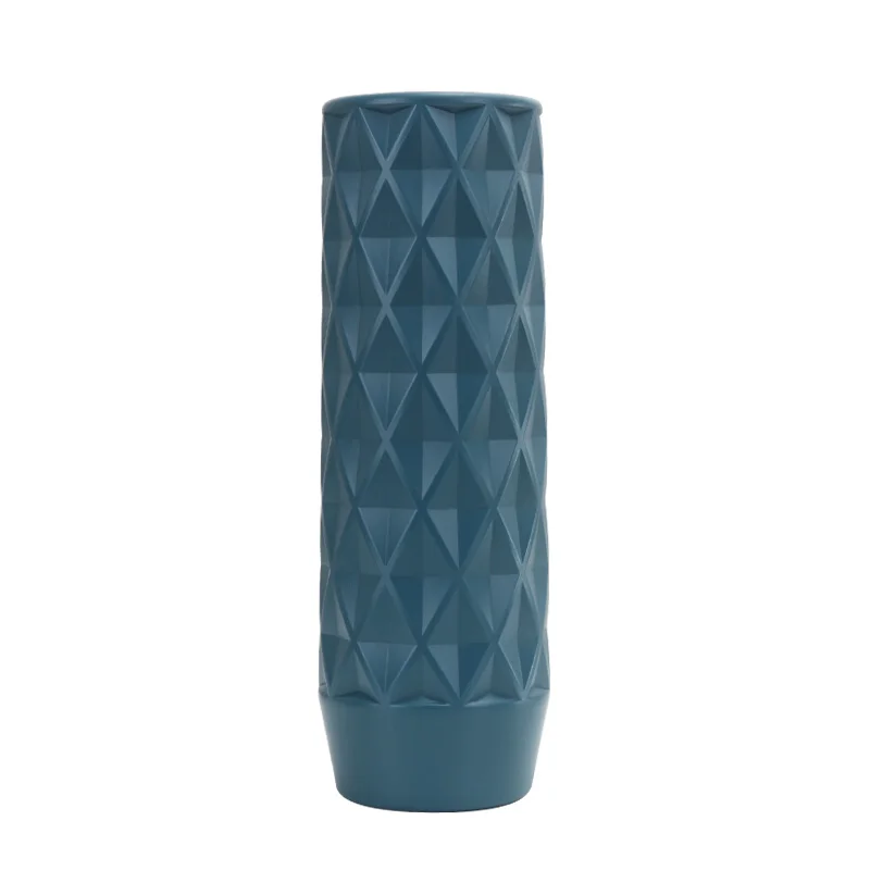 
Manufacturers produce cheap drop-resistant PE plastic fresh flowers and dried flower decorative vases 