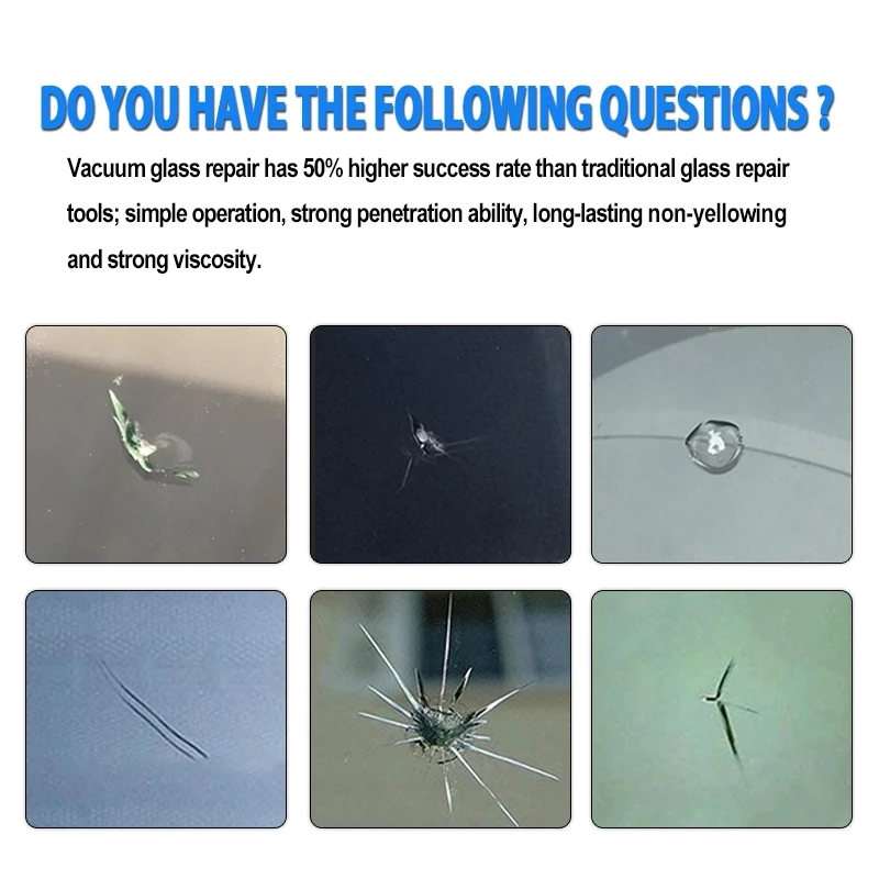 Super PDR windshield repair resin broken glass repair 3ml DIY Car Window glass repair liquid Auto glass fix machine