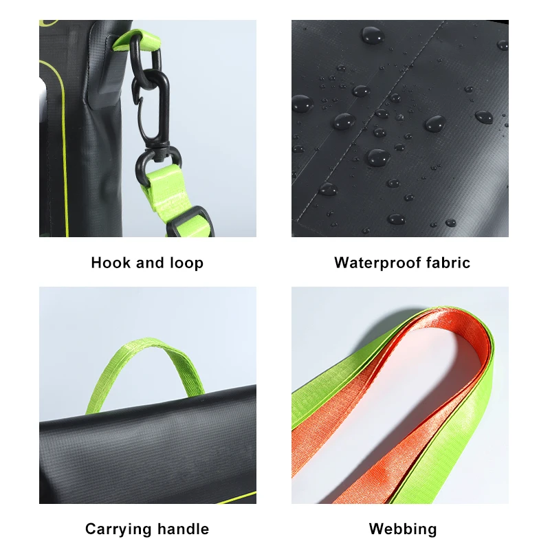Fashional 2L Water Proof Cell Phone Carry Pouch Custom Swim PVC Waterproof Phone Dry Bag with Zipper Pocket