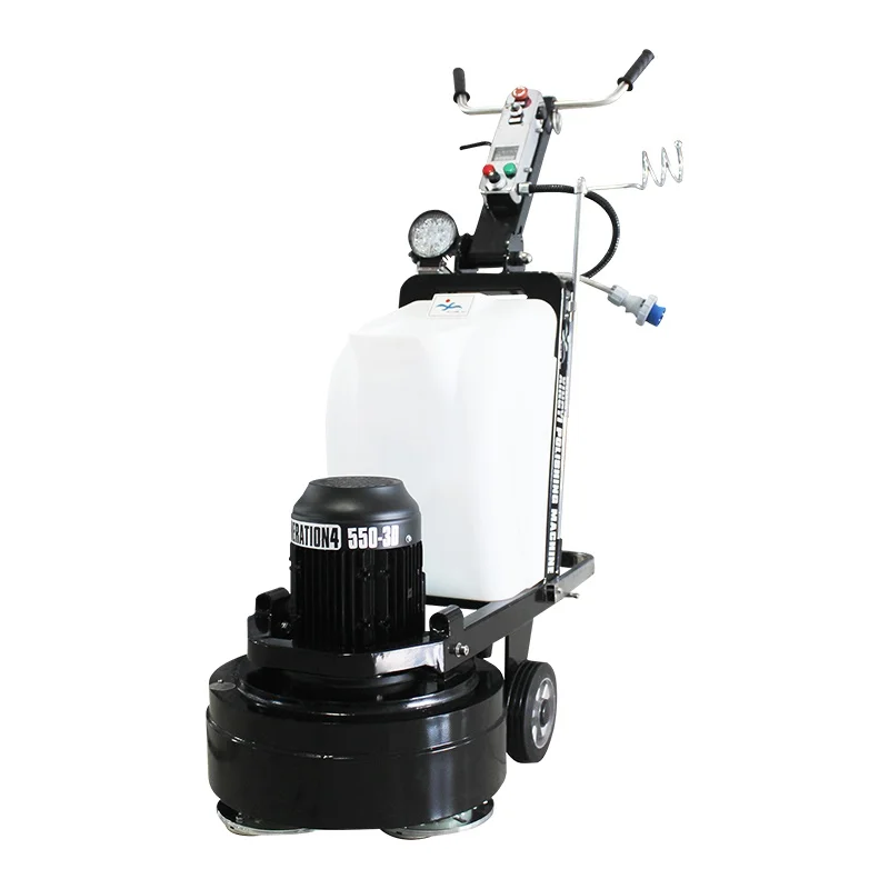 Electric Manual Diamond Grit Reinforced Crystal Industrial Terrazzo Hand Stone Marble Concrete Flooring Polishing Machine
