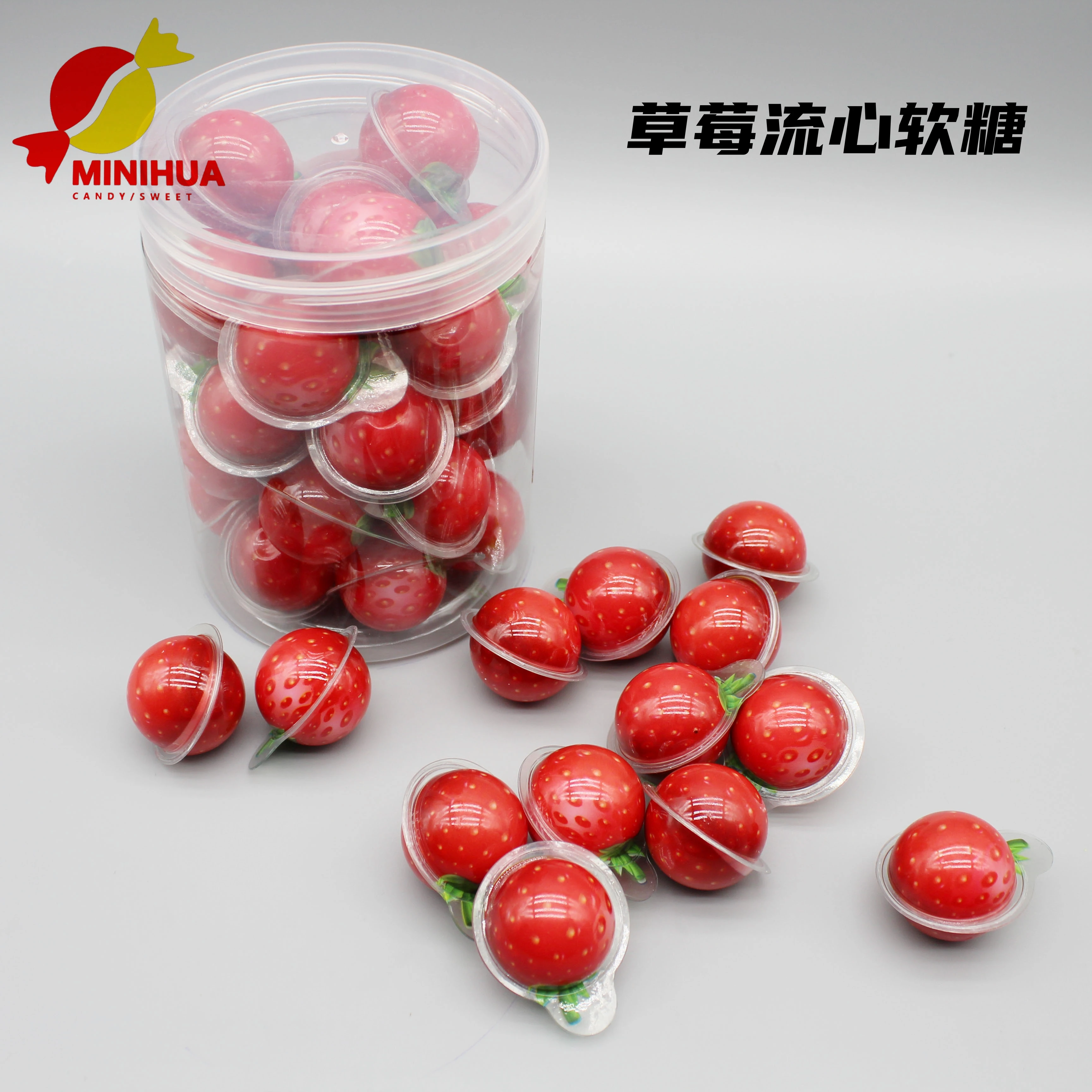 all kinds of sweet candy filling jam fruity candy factory hot sale cheap price can in bulk