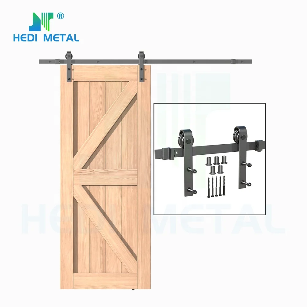 Brass Guides Wheels Pivot Exterior Wooden Main Design Front Home Door Sliding System