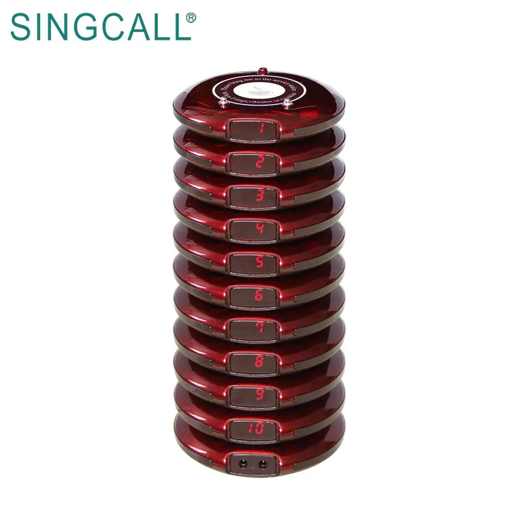  SINGCALL пищевые корты рестораны Беспроводной стол для заказа официанта