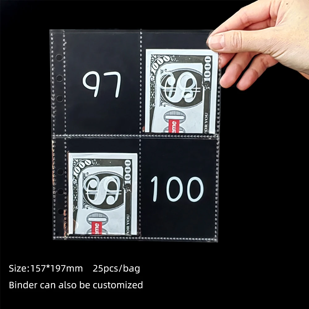 Budget Binder 100 Envelopes Saving Challenge Binder Savings Challenges Book with 100 Envelopes