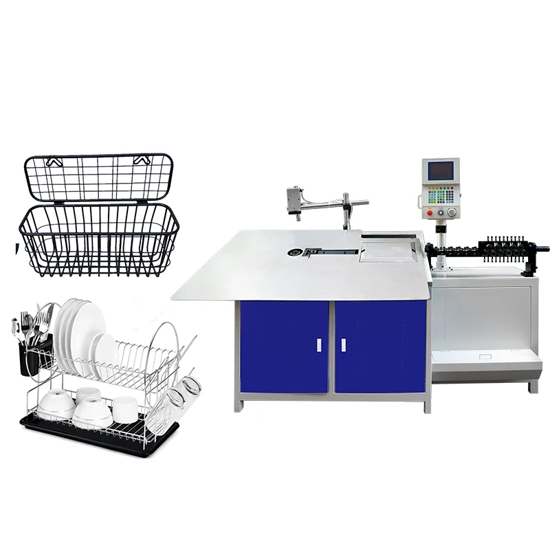Wire Bending Machine 2D CNC Automatic Metal for Metal Wire Forming Foshan New Product 2020 Stainless Steel Provided Steel Bar