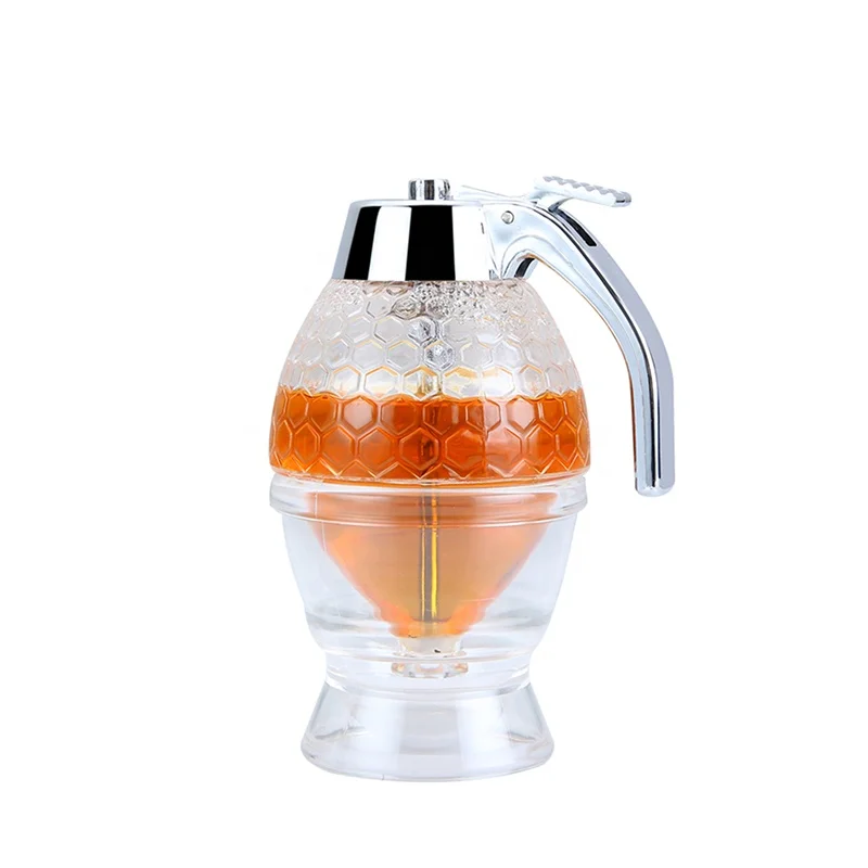 Hot Selling Honey Dispenser Best Price Bee Dispenser/ Baking Syrup with Storage Stand
