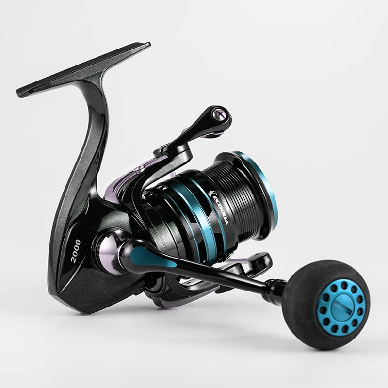 ECOODA Black Thunder Series Spinning Fishing Reel 2000/3000/4000/5000 Jigging Reel