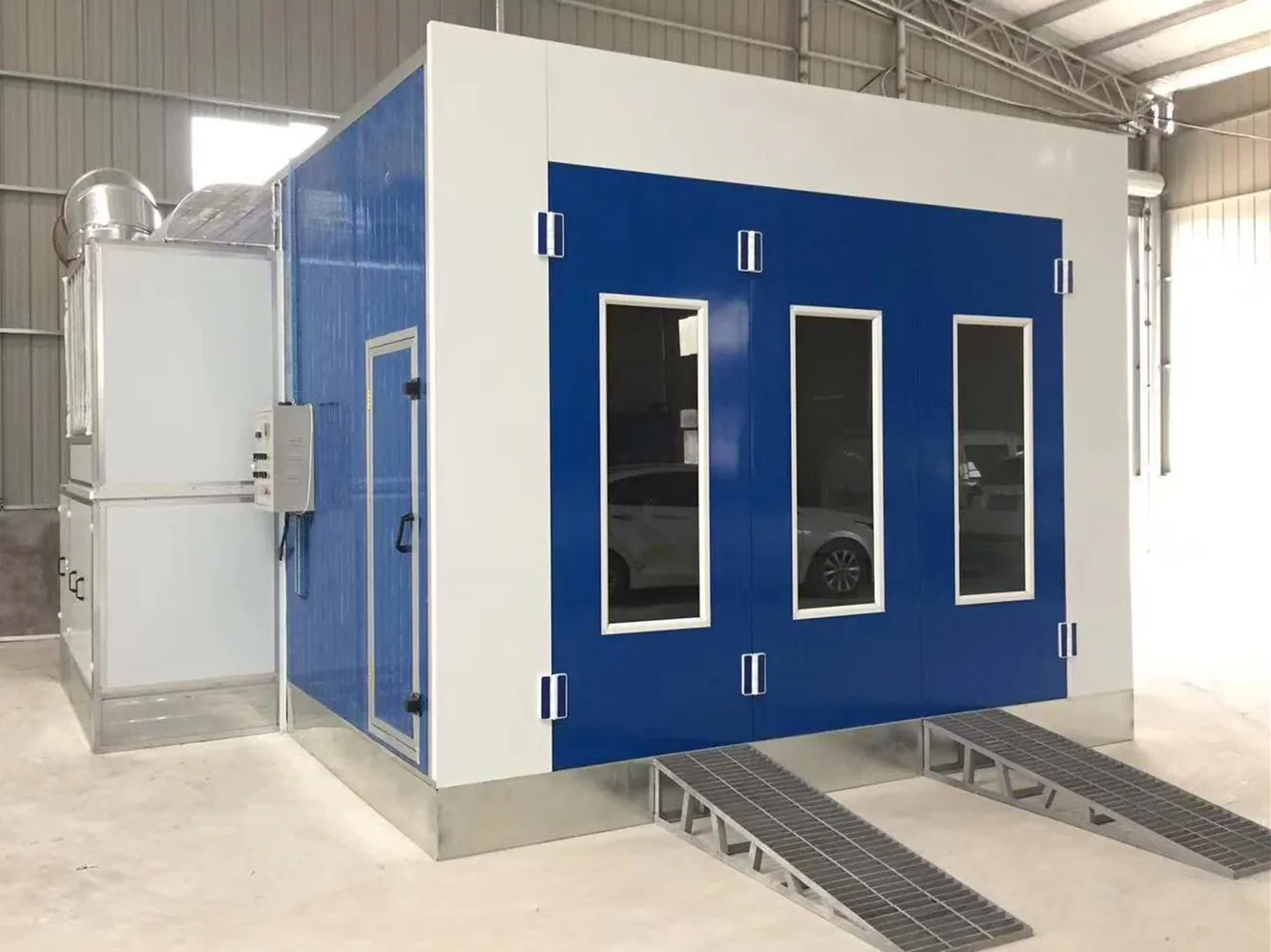 Factory supply spraybooth car painting spraybooth electric heating infrared spraybooth