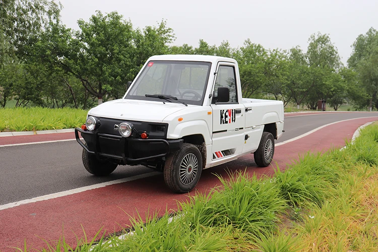 2024 New Product New Trend 2 Seat Mini Pick up 4x4 Electric Car Truck Pickup China Mini Electric Pickup Truck